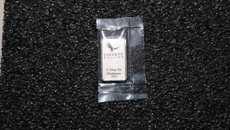 Liberty Bullion Minted Platinum Bar 1oz