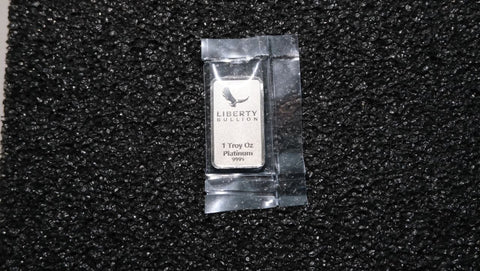Liberty Bullion Minted Platinum Bar 1oz