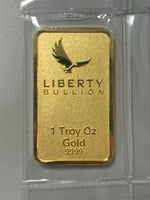 Liberty Bullion Minted Gold Bar 1oz (PRE ORDER)