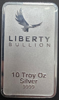 Liberty Bullion Minted Silver Bar 10oz