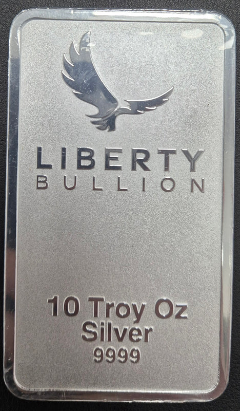 Liberty Bullion Minted Silver Bar 10oz