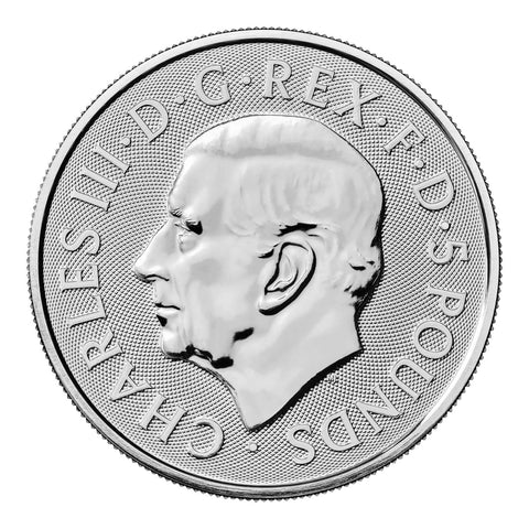 2025 Royal UK Mint Silver Tudor Beast The Queen's Panther Coin 2oz