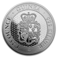 St Helena Silver Rose Crown Guinea Coin 1.25oz