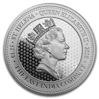 St Helena Silver Rose Crown Guinea Coin 1.25oz